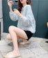 Scalloped Sweater